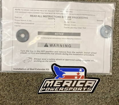 NEW GENUINE ARCTIC CAT 750811PKG Bed Extender - 2017-2020 Stampede Havoc