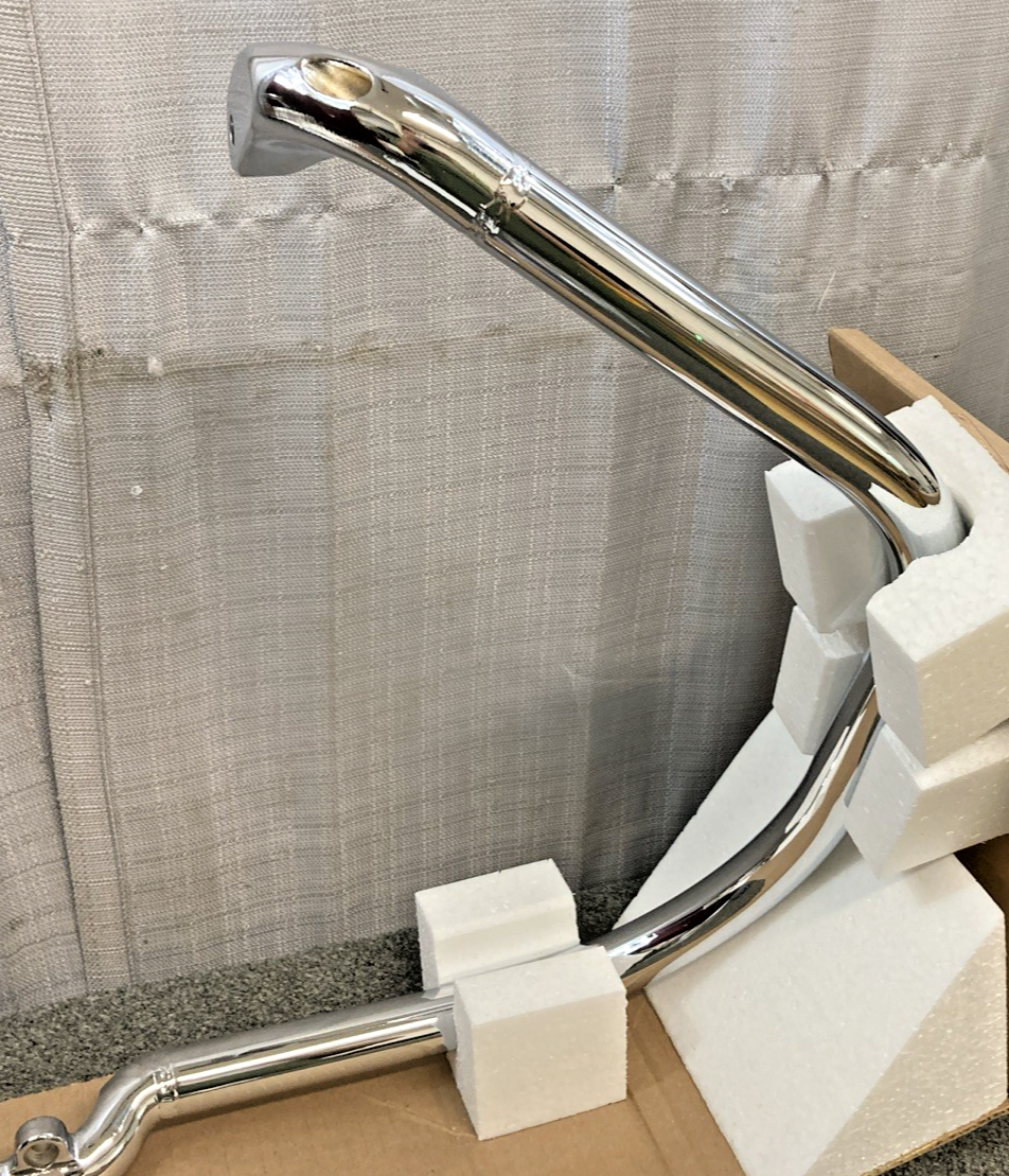 New Genuine Indian Motorcycle 2879581-156 Chrome Highway Bars, 14-21 Chieftain