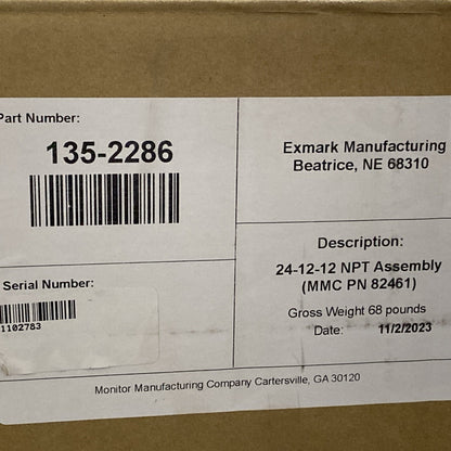 New Genuine Exmark 135-2286 Tractus Tire 60" Lazer X-Series