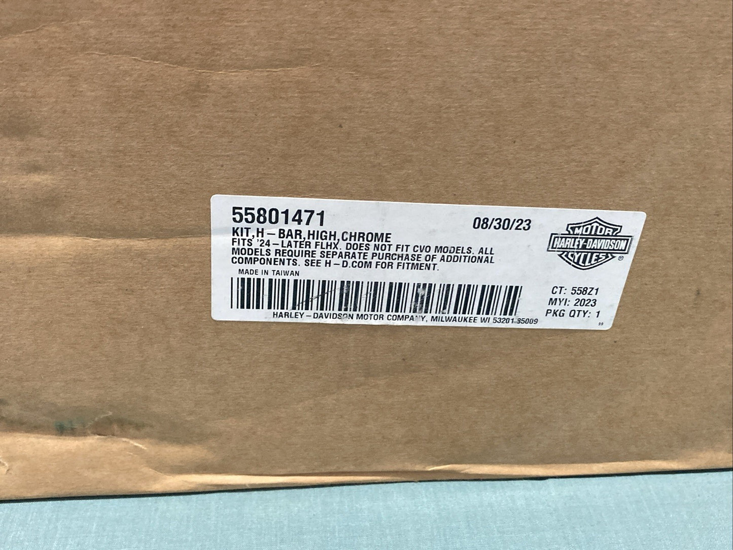 NEW GENUINE HARLEY-DAVIDSON 55801471 Fused Handlebar