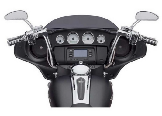 NEW GENUINE HARLEY DAVIDSON 55801004 BATWING HANDLE BAR KIT, CHROME