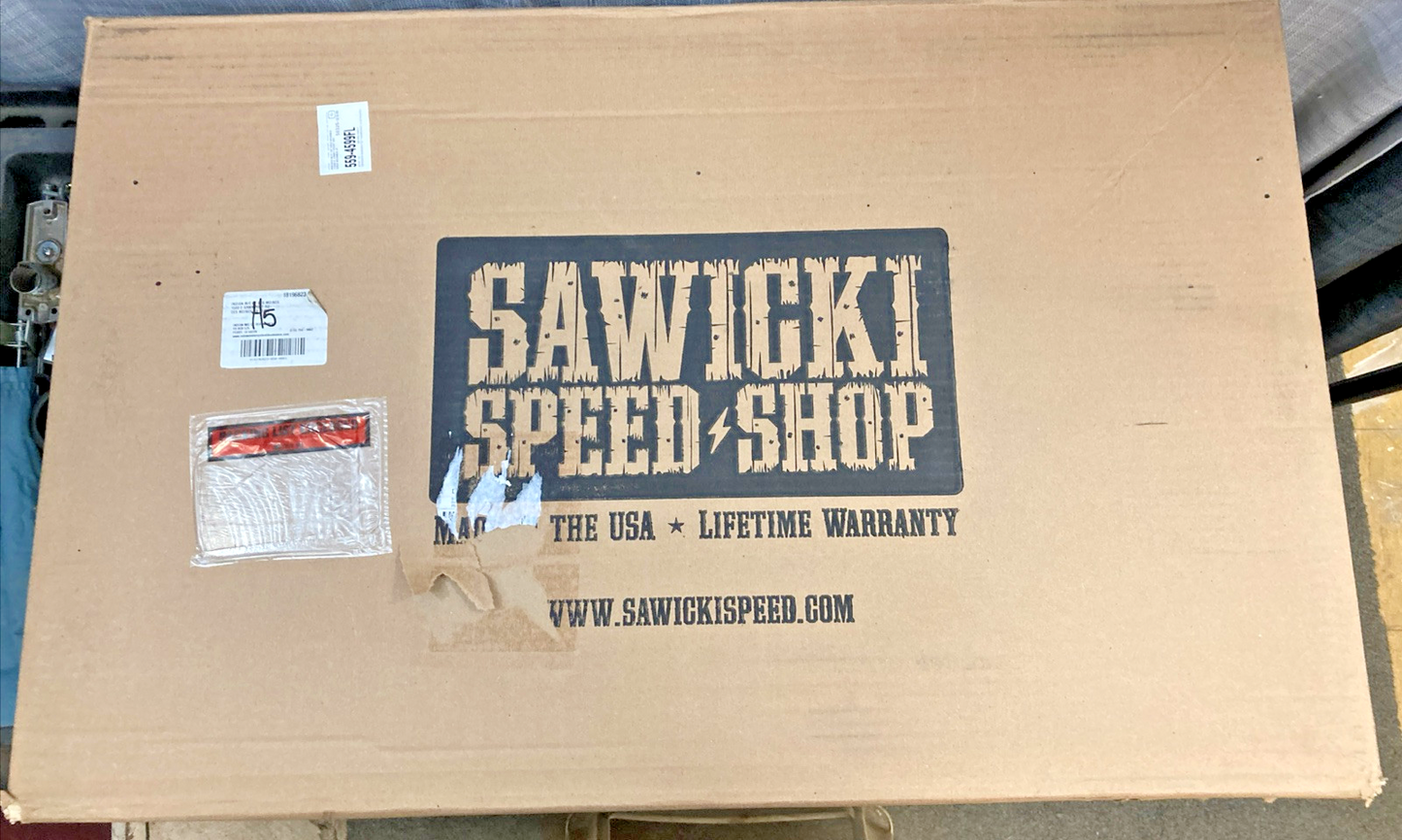 NEW GENUINE SAWICKI 930-01303 MID-LENGTH BLACK 2:1 FULL EXHAUST
