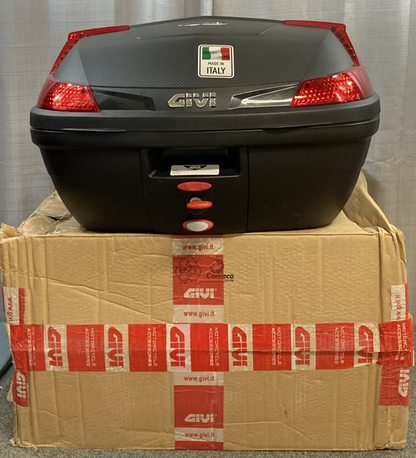 NEW GENUINE GIVI B47NMLA TOP CASE - RED LENS - 47 LITER