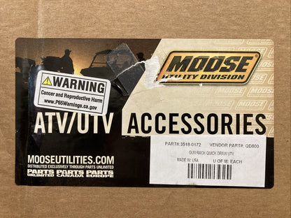 NEW GENUINE MOOSE 3518-0172 Utility Quick Draw Gun Carrier