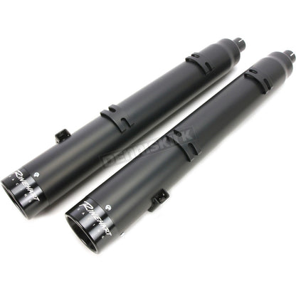 NEW GENUINE RINEHART 500-0503 Black 4 in. Slip-On Mufflers w/Black End Caps