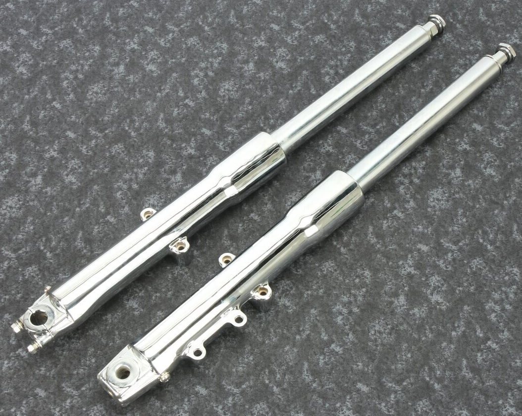 NEW GENUINE V-TWIN MANUFACTURING 24-0298 41mm FORK SLIDER ASSEMBLY