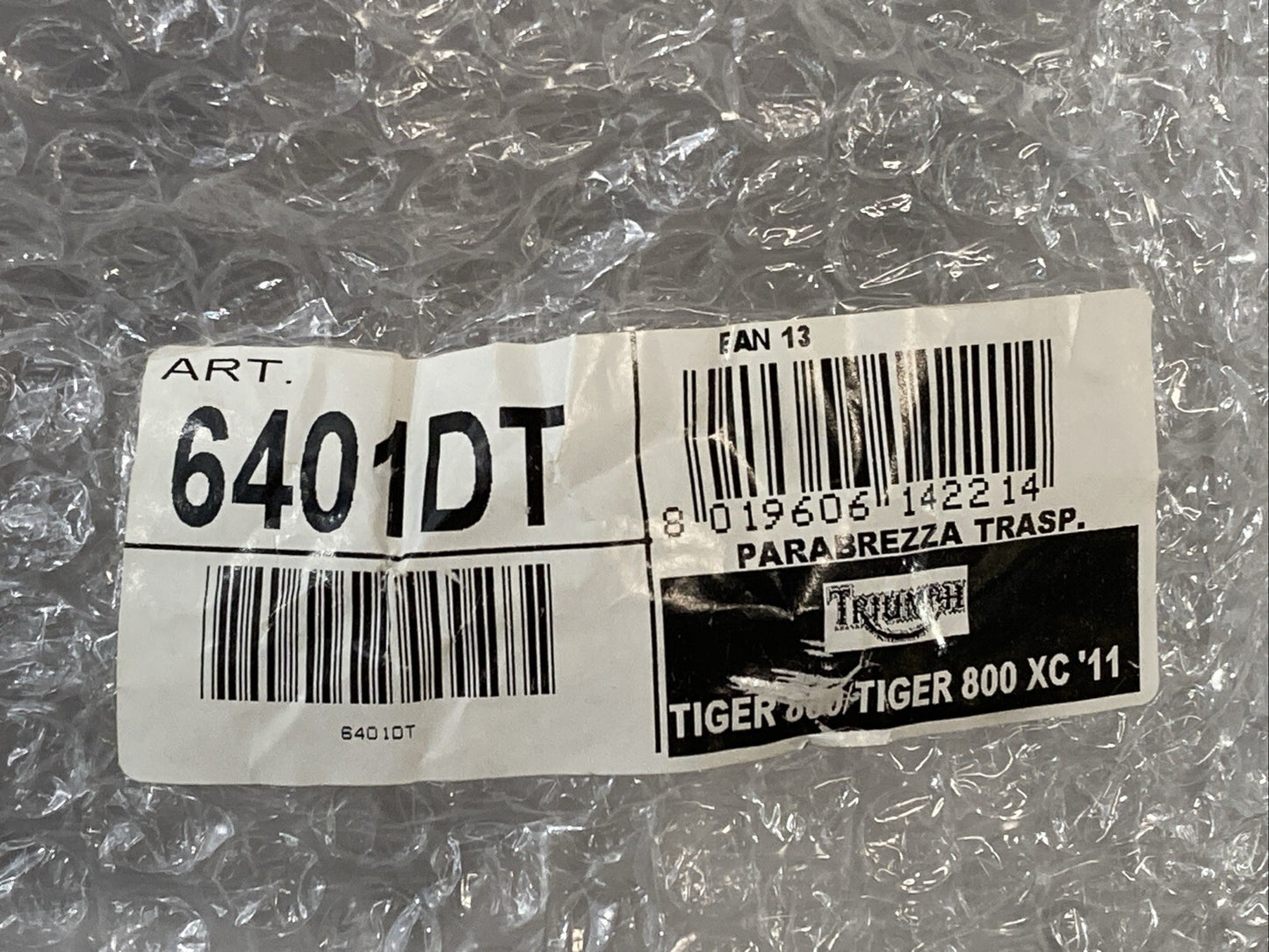 NEW GENUINE GIVI 6401DT TRIUMPH SCREEN BLADE