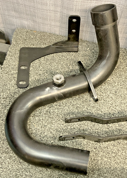NEW GENUINE SAWICKI 930-01303 MID-LENGTH BLACK 2:1 FULL EXHAUST INCOMPLETE KIT