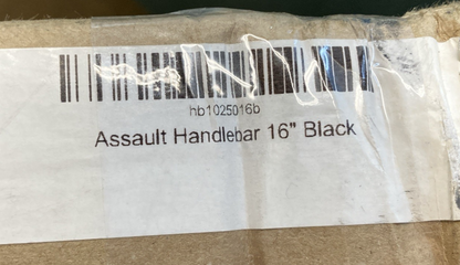 NEW GENUINE FACTORY 47 CYCLES HB1025016B ASSAULT 16" HANDLE BAR, BLACK FOR HD