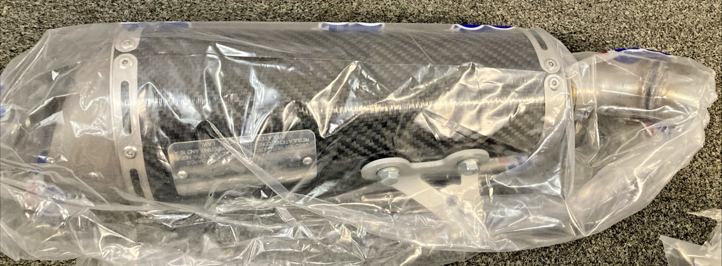 NEW GENUINE DUCATI TERMIGNONI 96457710B MONSTER 696 CARBON SLIP-ON EXHAUST