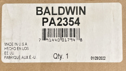 NEW GENUINE BALDWIN PA2354 Air Filter Cabin Panel Element