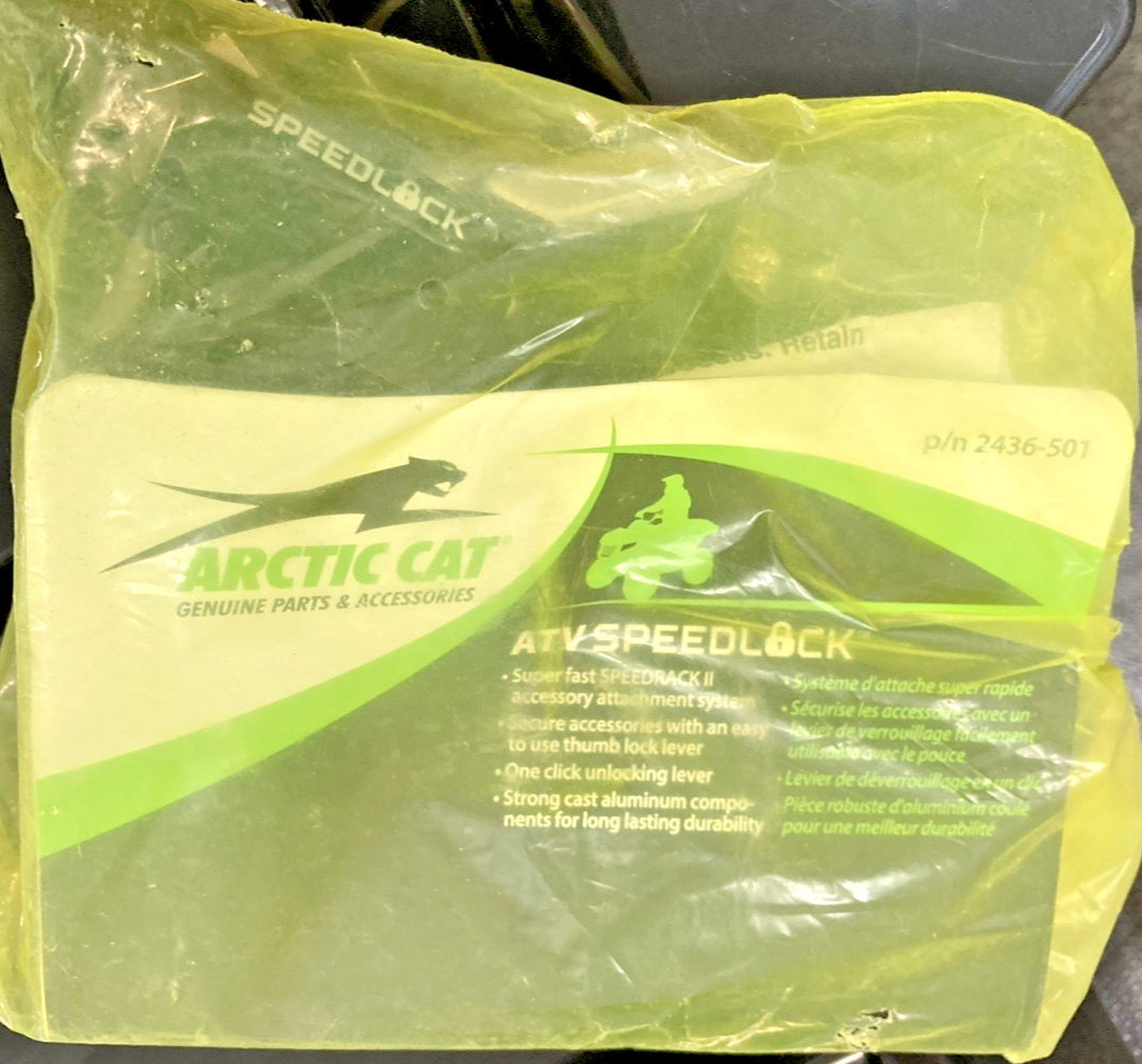 NEW GENUINE ARCTIC CAT 2436-143 SPEED RACK BACKREST KIT