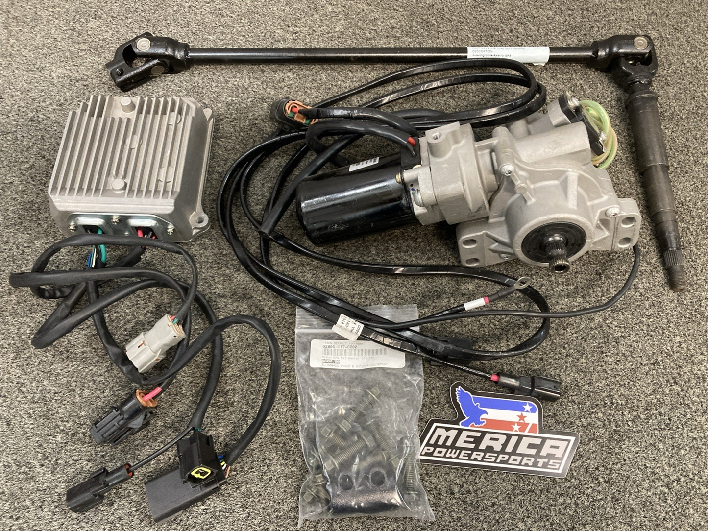 NEW GENUINE HISUN 62800-117-0000 EPS KIT SECTOR 550/750Electronic Power Steering