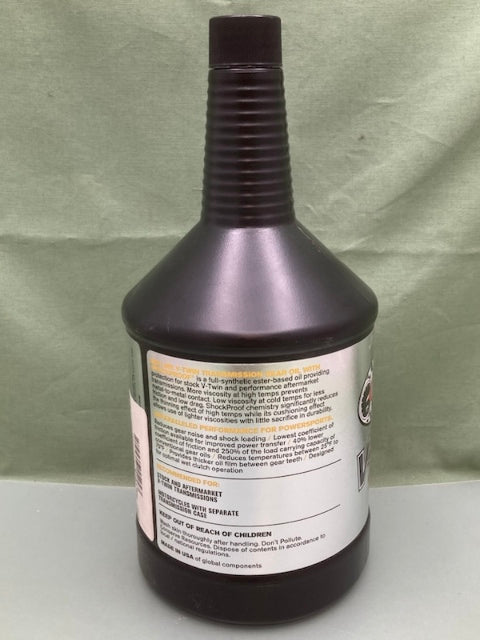 QTY 2 Red Line 42804 V-Twin Transmission Oil, Full Syn 1qt 57-6521 New Genuine