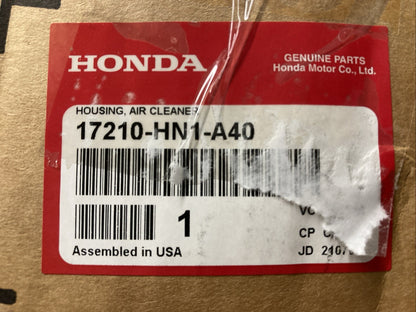 NEW GENUINE HONDA 17210-HN1-A40 AIR CLEANER HOUSING