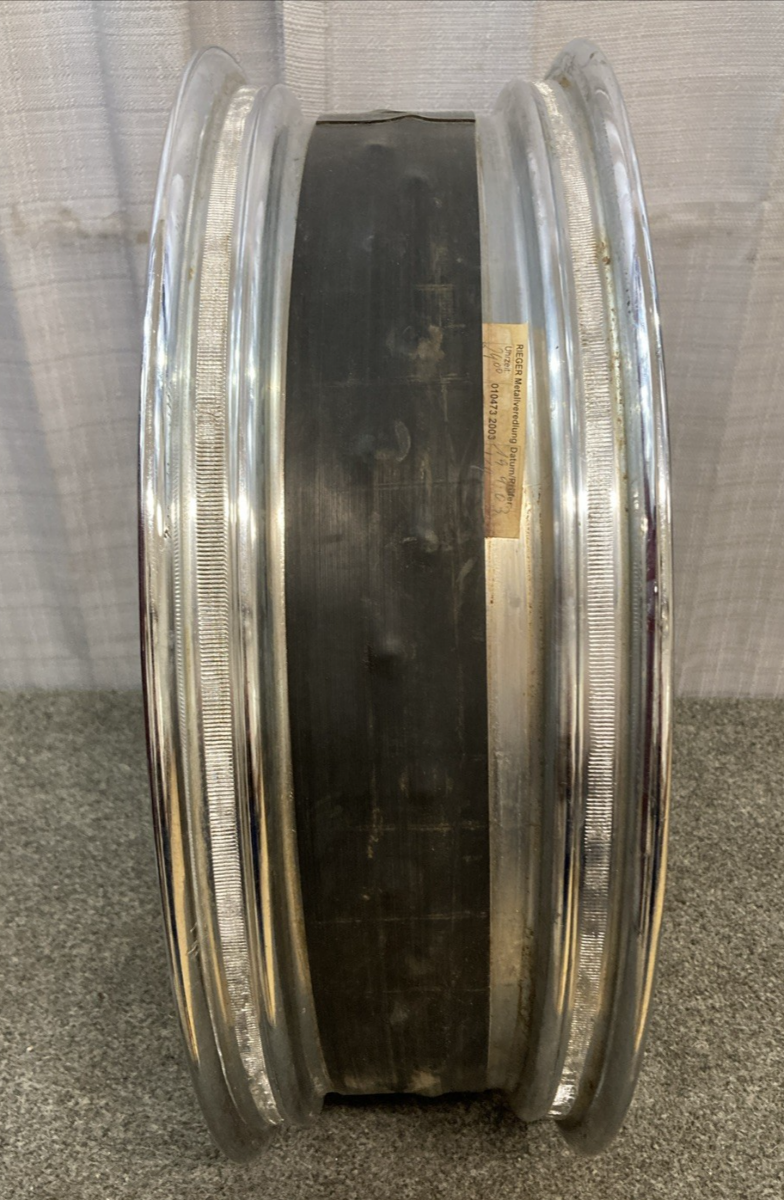 GENUINE VICTORY BEHR 10068-5133870 18XMT5.00 40 SPOKE REAR WHEEL ASSEMBLY CHROME