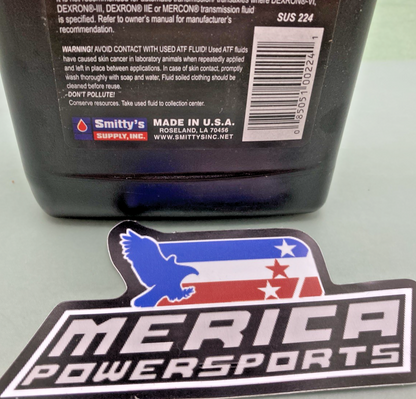 NEW SUPERS SUS 224 SYNTHETIC BLEND ATF 4 AUTOMATIC TRANS FLUILD 1 QT 946ML