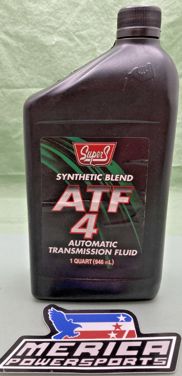 NEW SUPERS SUS 224 SYNTHETIC BLEND ATF 4 AUTOMATIC TRANS FLUILD 1 QT 946ML