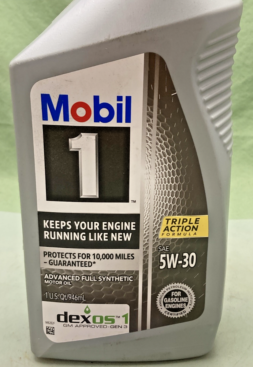 NEW GENUINE MOBILE ONE 5W-30 SYNTHETIC OIL 1 QT. DEXOS