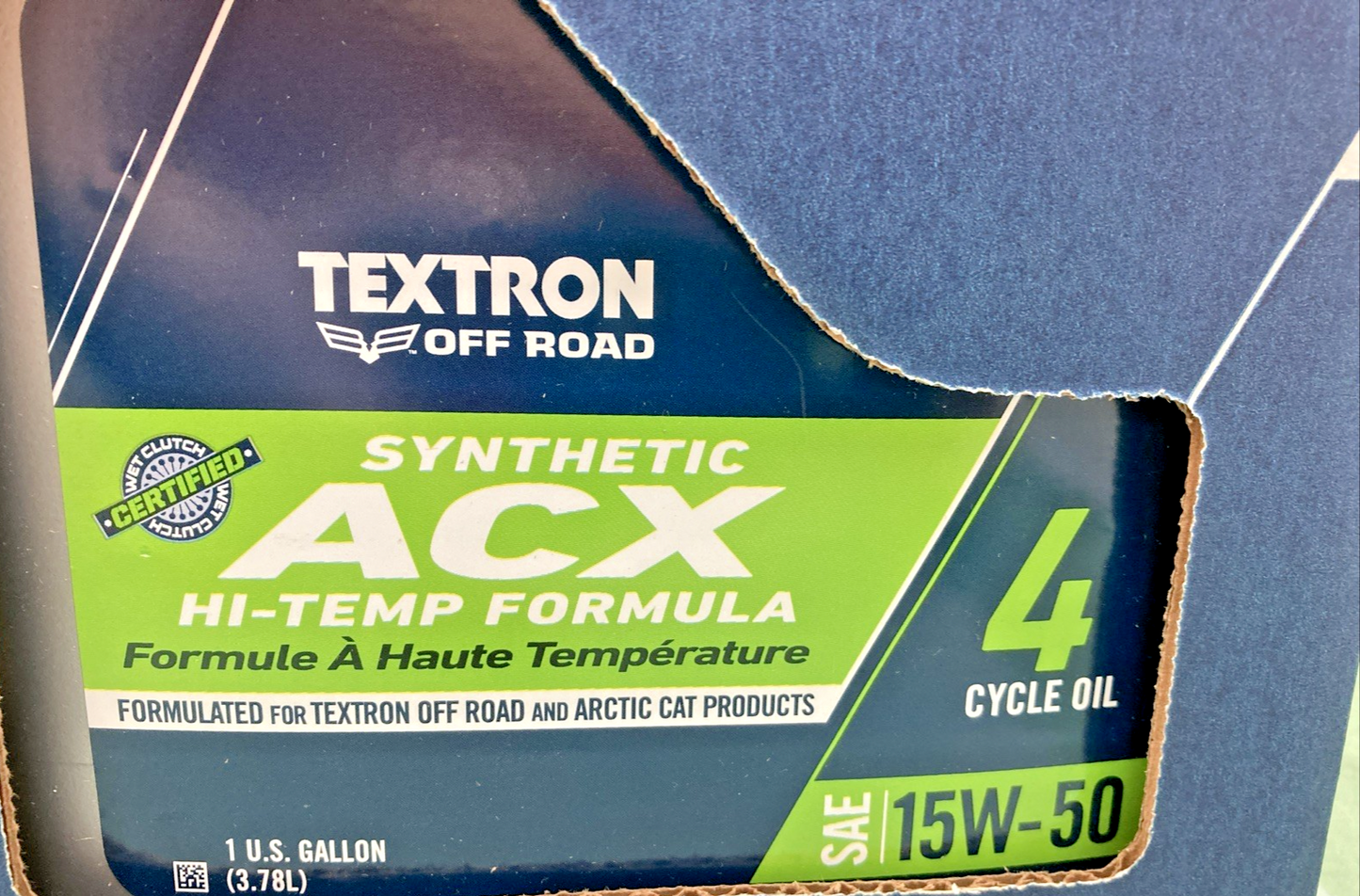 NEW GENUINE TEXTRON OFF ROAD 2436-685 ACX 15W-50 SYNTHETIC OIL CHANGE KIT