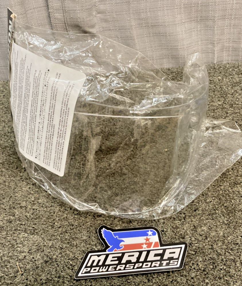 NEW GENUINE HARLEY DAVIDSON 98141-21VR H31 REPLACEMENT FACE SHIELD - CLEAR TINT