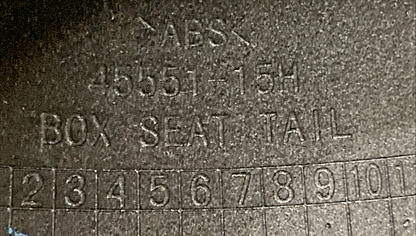 NEW GENUINE SUZUKI 45551-15H HAYABUSA BOX SEAT TAIL