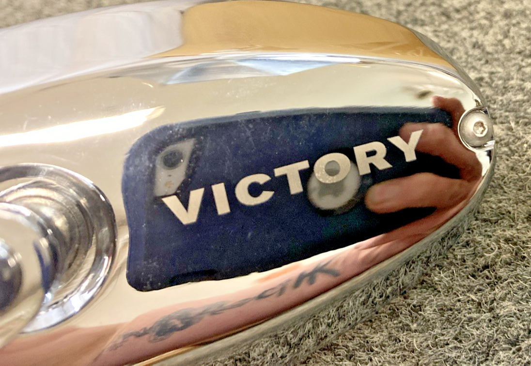NEW REPLACES POLARIS 2875917 VICTORY MOTORCYCLES, CUSTOM MIRRORS W/LOGO (RH&LH)