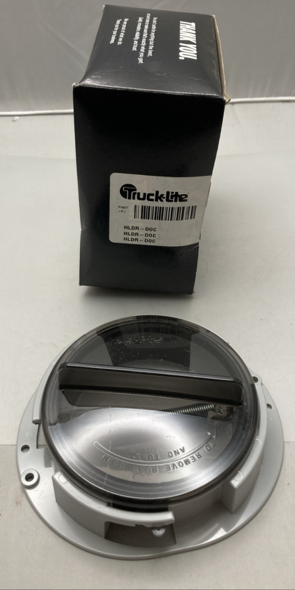NEW GENUINE TRUCK-LITE HLDR-DOC ROUND VEHICLE DOCUMENT HOLDER
