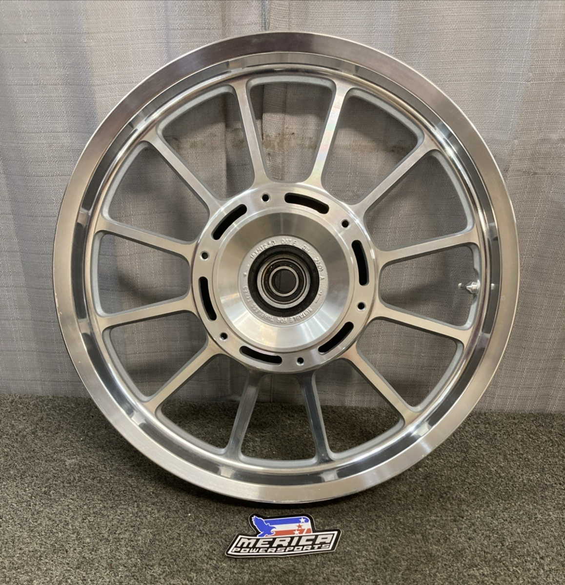 GENUINE TRIUMPH T2005551 16 X 3.00 Wheel Assembly Front America EFI