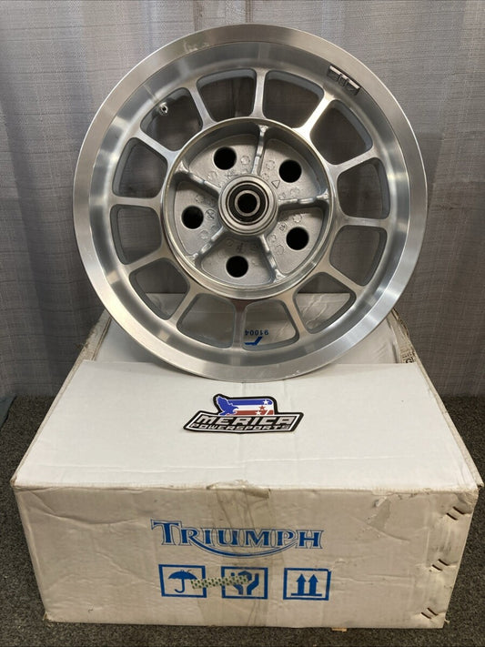 GENUINE TRIUMPH T2015265 15X3.5 Wheel Assembly Rear
