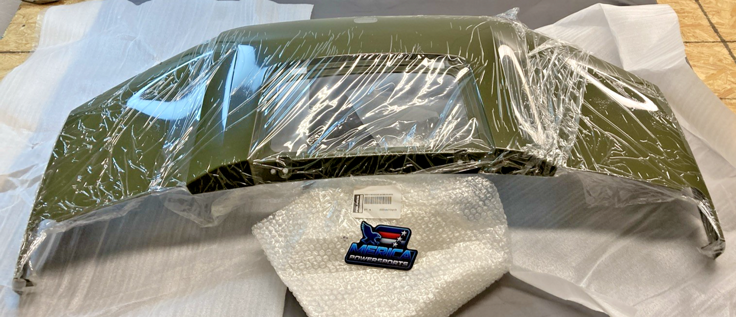 New Genuine Polaris 5458910-560 Hood-MZ, Sagebrush Green