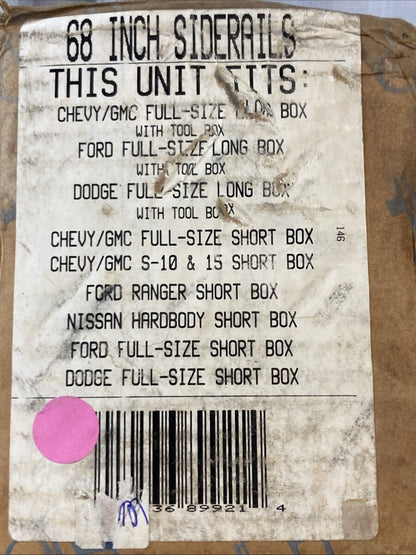 New Genuine PUTCO 89921 STAINLESS STEEL SIDERAILS