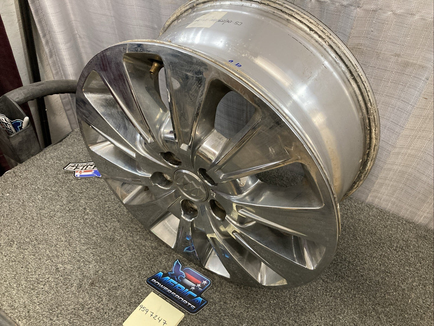 Genuine Buick 9597247 Wheel Rim 17X7 Aluminum 46Mm Outside 115X5 Bellcrank