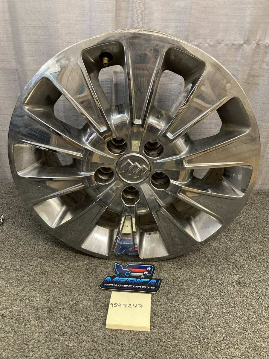 Genuine Buick 9597247 Wheel Rim 17X7 Aluminum 46Mm Outside 115X5 Bellcrank