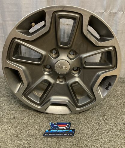 Genuine Jeep 1XA50TRMAA Gray 17" 17x7.5"  Wrangler Rubicon Wheel
