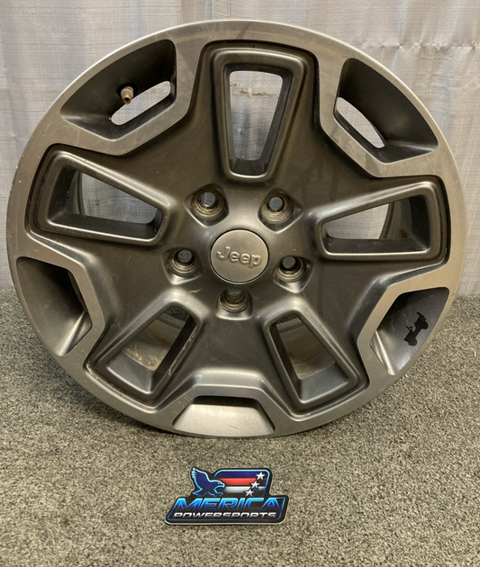 Genuine Jeep 1XA50TRMAA Gray 17" 17x7.5"  Wrangler Rubicon Wheel