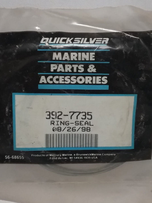 QTY2 NEW QUICKSILVER 392-7735 RING SEALS MERCURY OUTBOARD 90 115 140 175 200HP