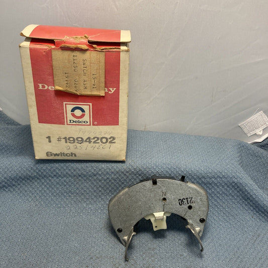 NEW ACDELCO 1994202 Neutral Safety Switch