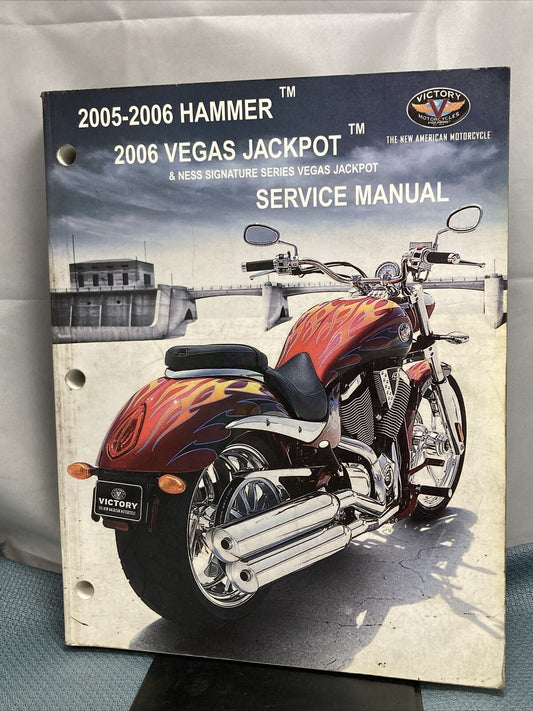 NEW VICTORY 9920340 HAMMER/VEGAS JACKPOT SERVICE MANUAL 2005-2006