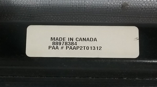 GENUINE GM 88978384 SEAT BACK FRAME 03-07 GM PASSENGER BUCKET SEAT