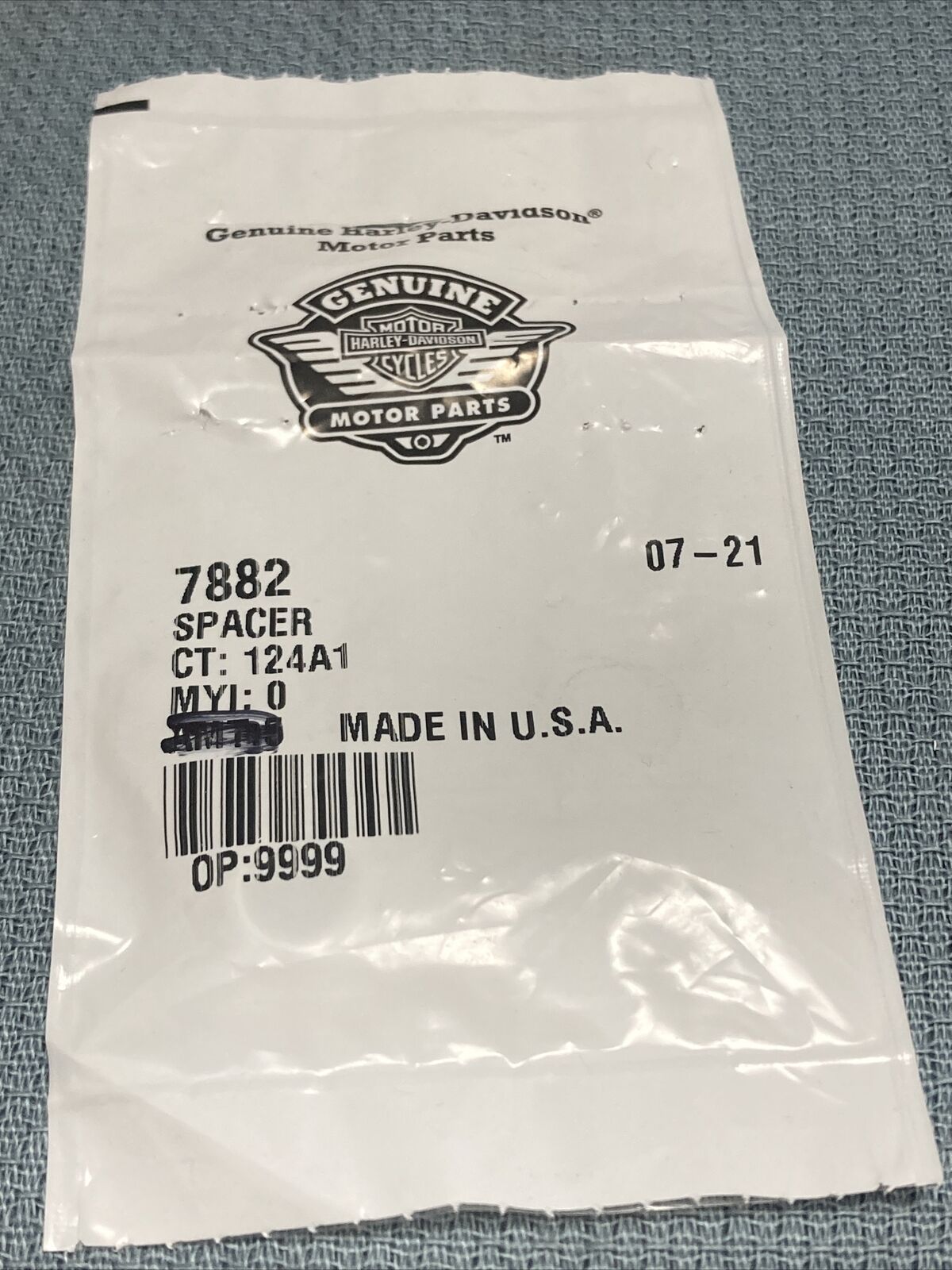 NEW GENUINE HARLEY DAVIDSON 7882 SPACER – Merica Powersports