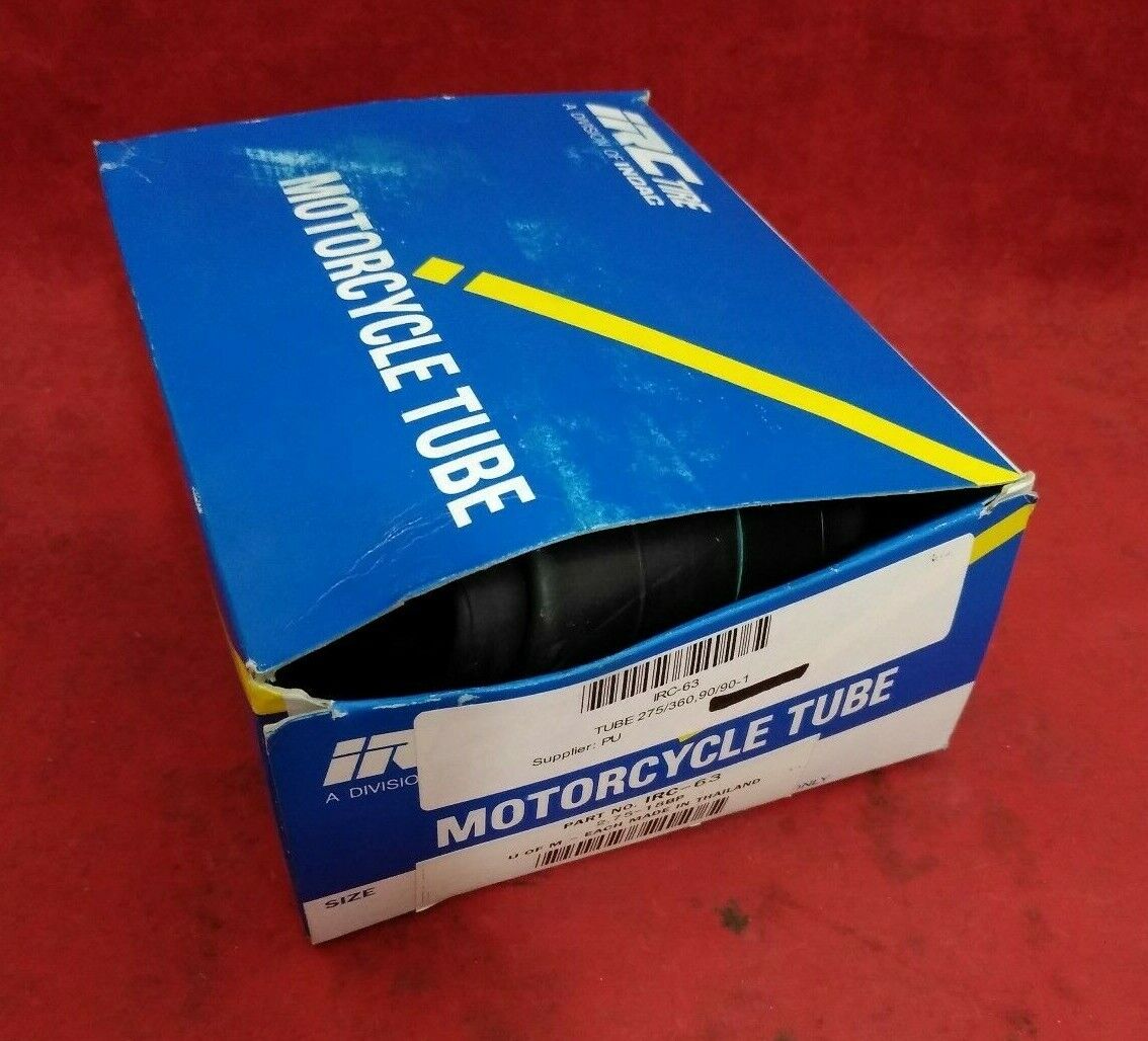 NEW IRC Motorcycle Tire Tube / IRC-63 / 275/360 / 90/90-1 / 2.75-18BP