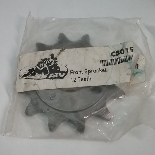 NEW J&M CS019 FRONT SPROCKET 12T SP107