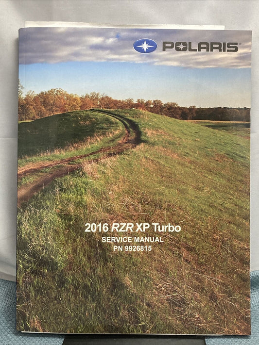 NEW POLARIS 9926815 RZR XP TURBO SERVICE MANUAL 2016