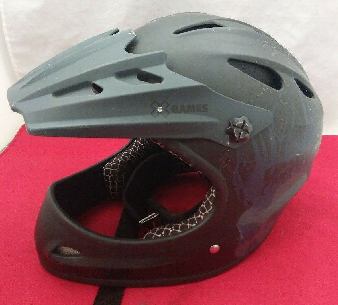 Brainstorm XGame Full Face Black / Dark Blue / Small / Motorcross Style