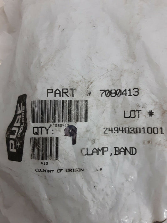 NEW GENUINE POLARIS 7080413 CLAMP, BAND, NARROW 9 PACK Trail Blazer W907221