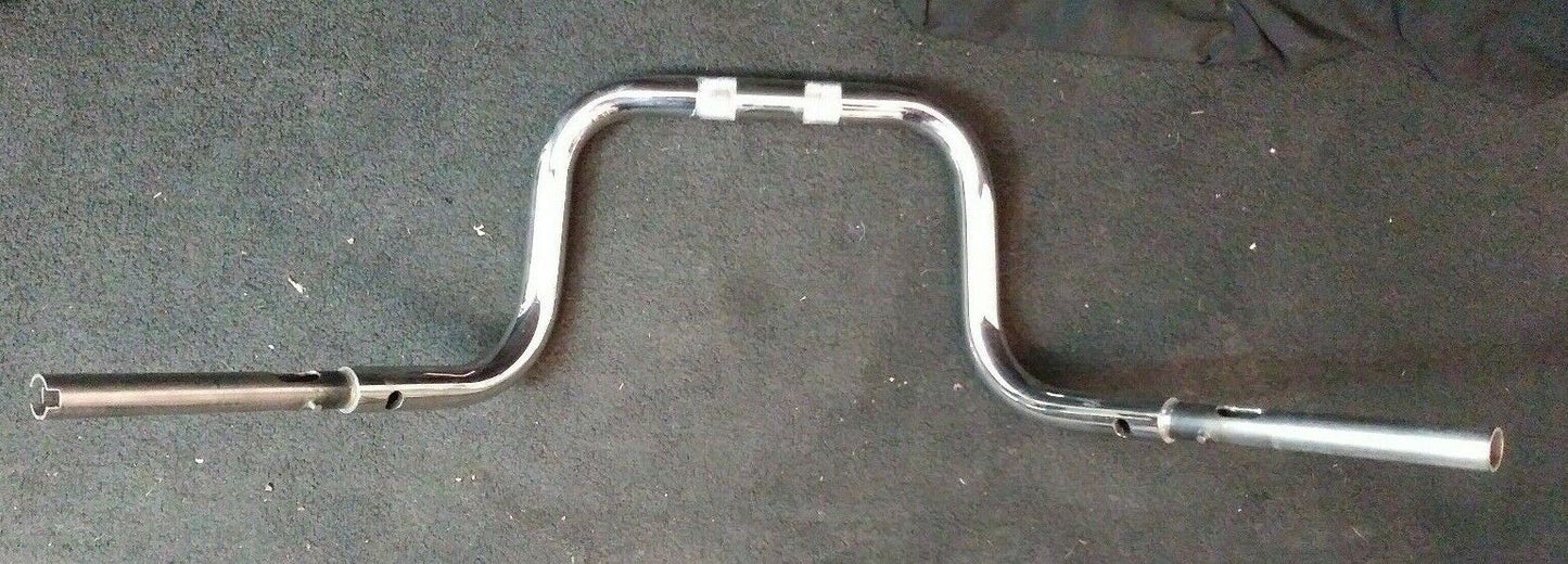 2009-2020 Harley Davidson FLHX FLTRX Stock Handlebars / Chrome / 56036-08 / 10"