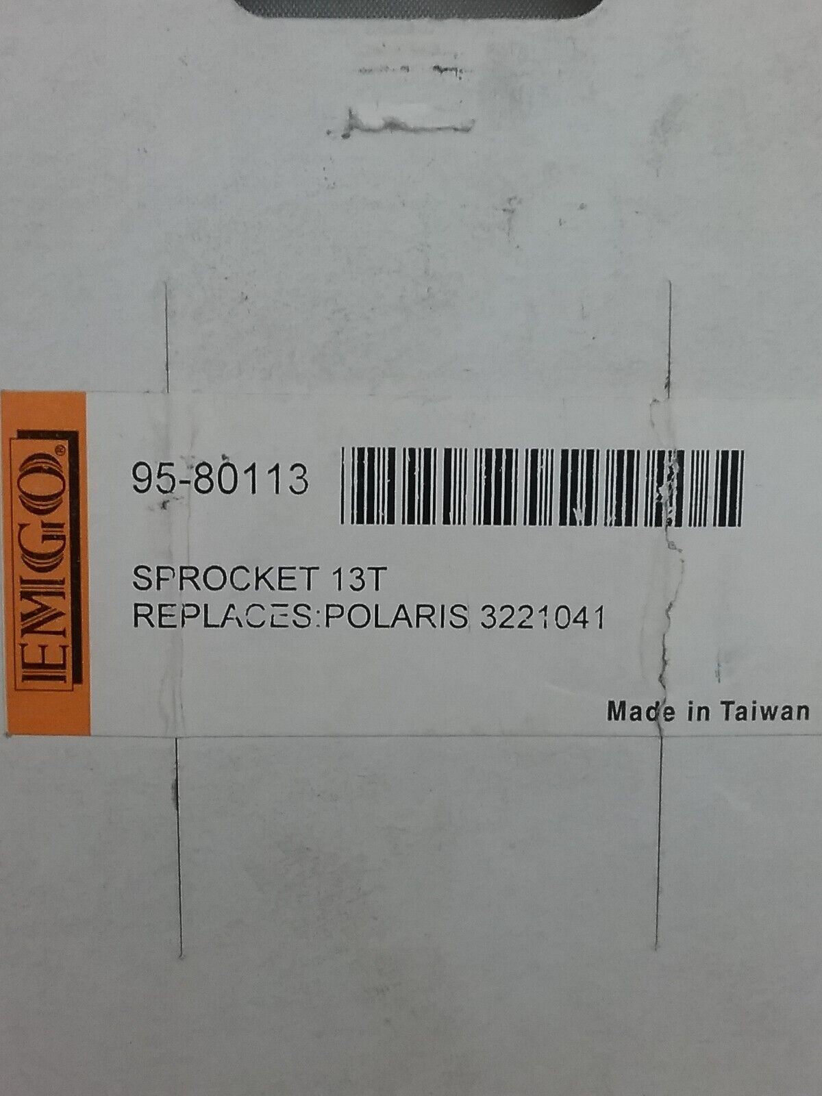 NEW EMGO 95-80113 SPKT, 13T, SPLINED POLARIS 3221041 Scrambler Trail Boss 85-12