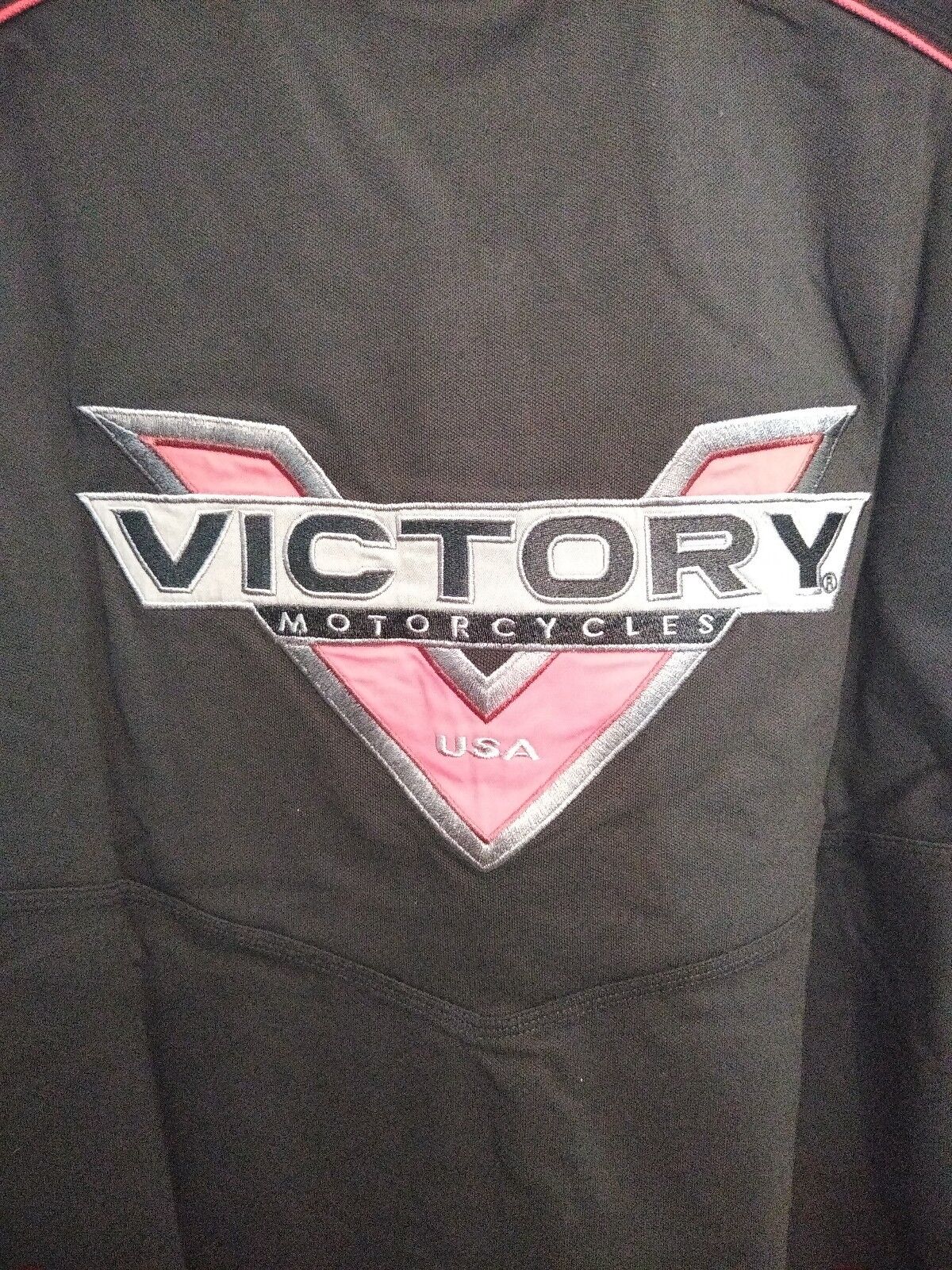 NEW VICTORY Black Polo Shirt / Size Medium / P286377603