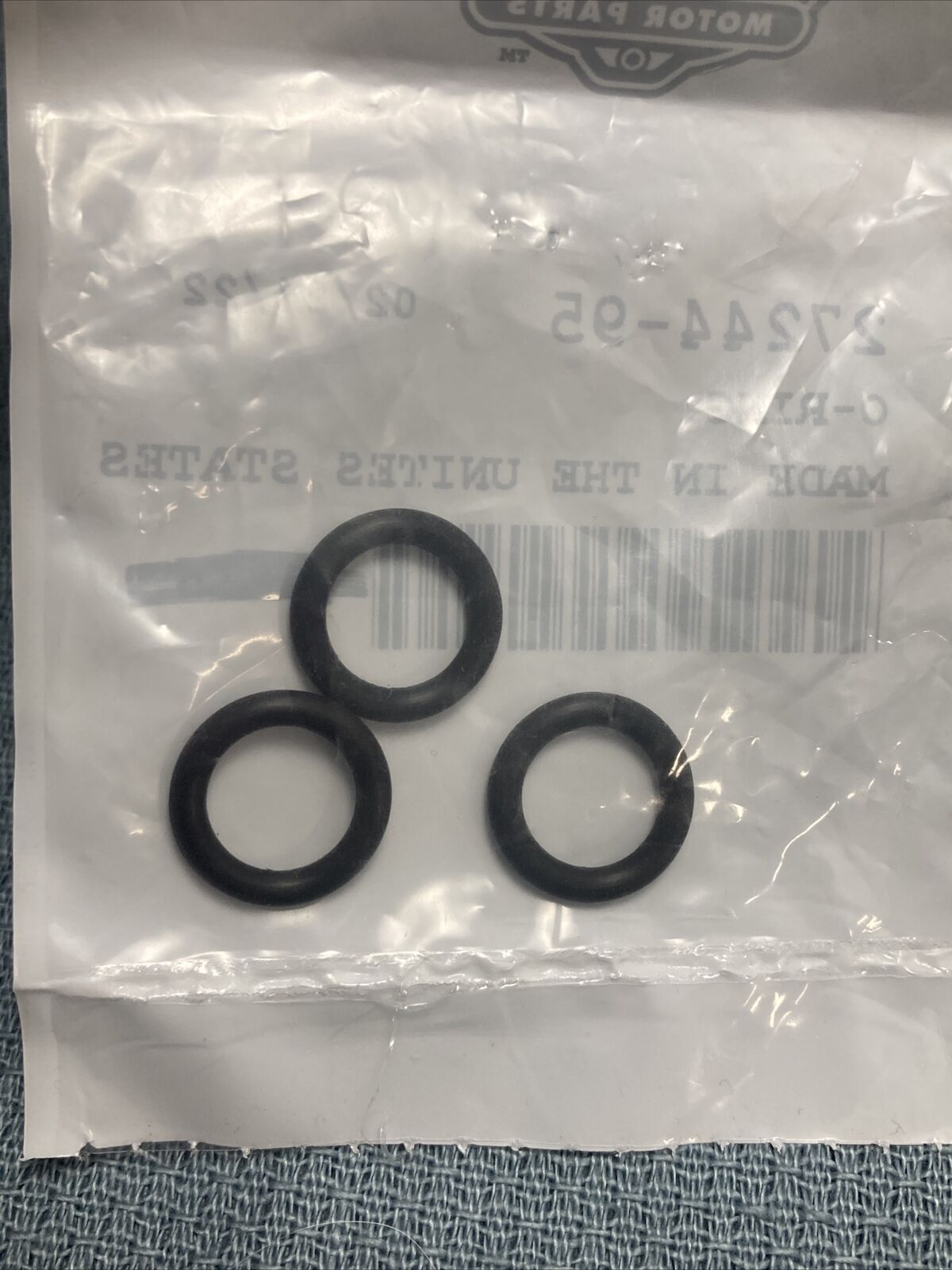 QTY 3 NEW GENUINE HARLEY DAVIDSON 27244-95 O-RING